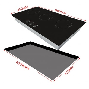 Placa de Inducción Eléctrica Integrada de 3 Quemadores, 220V, Electrodomésticos para el Hogar - Product Image 3