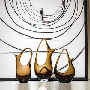 Commercio all'ingrosso arte decorazione per la casa moderna in vetro e cristallo soprammobili e oggetti decorativi per ufficio da tavola ornamenti artigianali - Product Image 6
