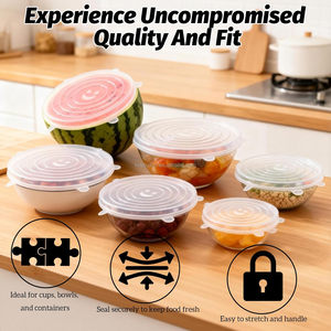 Tapa de Silicona para Mantener Frescos los Plátanos, Tapa Protectora Contra el Polvo para Hornos de Microondas, Cubierta Sellada para Cocina y Camping - Product Image 3