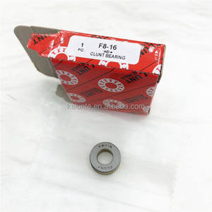 Miniatur bola dorong bantalan <span class=keywords><strong>F8</strong></span>-16G, 8x16x5 miniatur aksial <span class=keywords><strong>F8</strong></span>-16M bantalan <span class=keywords><strong>F8</strong></span>-<span class=keywords><strong>16</strong></span> bantalan tekan kualitas baik - Product Image 1