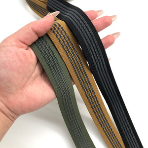 Buen precio Bandas elásticas antideslizantes negras Muchos tamaños Stock Vendaje elástico Correas Bolsas duraderas Ropa Cinta elástica - Product Image 2