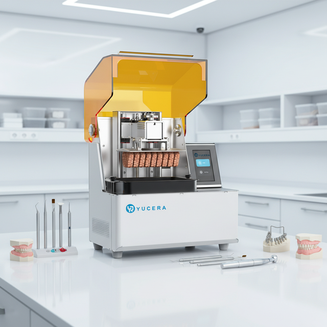 Yucera Best Price Dental Resin 3D Printer Machine for Orthodontic Models and Temporary Restorations Dental Printer
