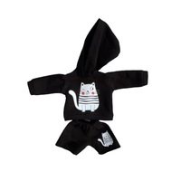 Vêtements de poupée articulée Zsiga Gazi Sister Hoodie à l'échelle 1/8 en tissu, à la mode, avec short