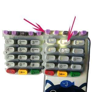 Cầm Tay POS hệ thống siêu thị thay thế xách tay Silicone bàn phím tiền mặt đăng ký cao su bàn phím Bàn phím & bàn phím phụ tùng phần - Product Image 1