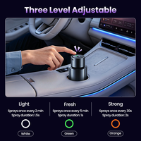 Diffuseur de parfum intelligent pour voiture de luxe, vaporisateur automatique de parfum liquide en verre, diffuseur d'aromathérapie pour voiture, flacon de parfum
