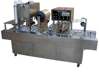 Machine à emballer sous vide extensible en continu entièrement automatique MZH-P électrique pour les produits chimiques alimentaires pochette en aluminium peut pomper le moteur