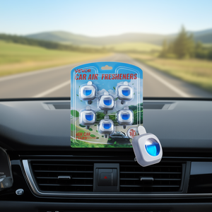 Ambientador para coche Vevor con clip para ventilación, 4 ml cada uno, aroma a coche nuevo, aromaterapia de larga duración para el interior del coche. - Product Image 2