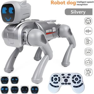 Robot Chien Interactif Intelligent, Jouet Électronique Éducatif STEM, Construction Programmable, Télécommandé, Compagnon - Product Image 6