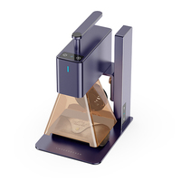 Machine de découpe et de gravure laser portable mini basique pour 2 pièces, avec zone de gravure pour le bois, la pierre, le caoutchouc et le métal