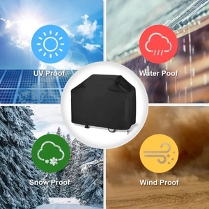 Housse universelle <span class=keywords><strong>pour</strong></span> barbecue d'extérieur résistante à l'eau et aux UV - Product Image 4