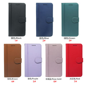 Offre Spéciale Portefeuille Téléphone étui pour iphone 17 Pro Max 16 Plus 15 14 13 12 S24 En Cuir <span class=keywords><strong>Flip</strong></span> Folio Mobile Couverture Avec Porte-Carte Sac - Product Image 6