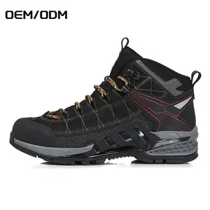 Shoes China OEM Mid Top Shoes Warm Hiking Shoes Men Sneakers Outdoor Hiking Shoes Men