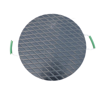 Plaque de stabilisation de grue en plastique HDPE/UHMPE anti-impact, résistante au feu et à la chaleur, pour équipement de construction