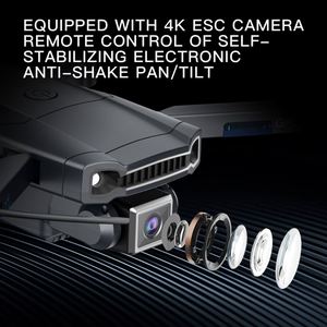 Drone GPS L800 Pro avec double caméra 8K, WiFi 5G FPV, moteur brushless, quadricoptère pliable avec positionnement par flux optique - Product Image 5