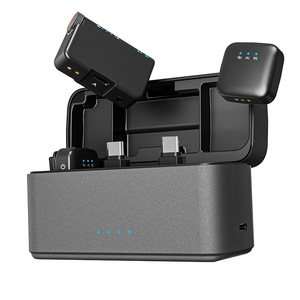 Bewin M15 Mini Microphone Một Để Hai Không Dây Microphone Di Động Lavalier Microphone Cho Điện Thoại Máy Ảnh - Product Image 1