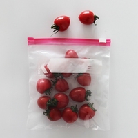 Sacs d'emballage refermables personnalisés en LDPE givré biodégradable avec fermeture éclair coulissante, durables, imprimés par gravure, réutilisables