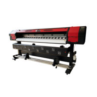 Tinta Eco-Solvent 2.0M untuk Spanduk Vinyl Perekat Flex Profesional Printer Inkjet Baru Roll to Roll