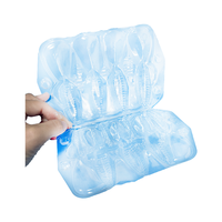 500g Récipient à charnière Pla Emballage blister Récipient à clapet en plastique biodégradable transparent à charnière