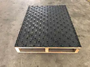 Liangchi Cross Flow Filler Cooling Tower CPVC Sheets Point Wave PVC Infill