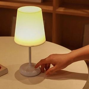 High Quality Romantic LED <b>Mini</b> <b>Table</b> Lampara De Mesa Top Wireless Dining Touch Eco-Friendly High End Portable Restaurant - Product Image 1