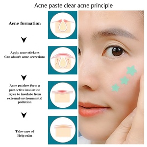 Parches Hidrocoloides Coreanos para Acné OEM, 40 Unidades - Parches Invisibles para Granos y Espinillas, Adhesivos Absorbentes para el Cuidado de la Piel - Product Image 4