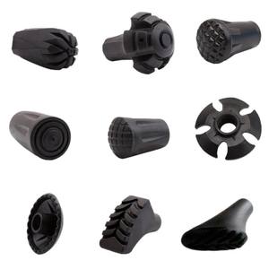 Couvre-pointes en caoutchouc pour bâtons de trekking, antidérapants, résistants à l'usure, accessoires pour bâtons de randonnée en plein air - Product Image 5