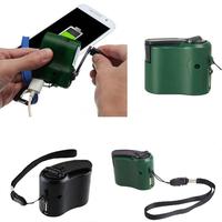 Chargeur portable USB à manivelle électrique, générateur d'énergie d'urgence pour téléphone portable, vente chaude 2025, nouveau modèle GT, pour appels urgents