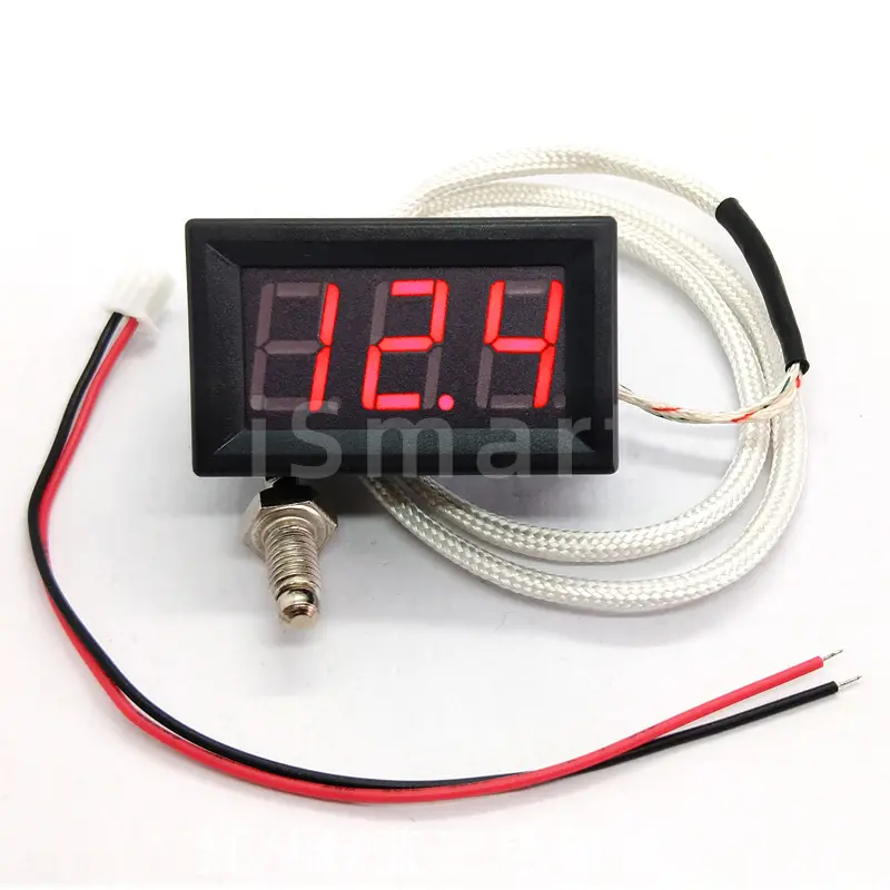 XH-B310 Digital Tube Red Blue Green LED Display Temperature Meter K-type M6 Thermocouple Controller Tester Thermograph Cable