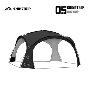 เต็นท์โดม Shinetrip ขนาด 10x10 ฟุต ผ้าอ๊อกซ์ฟอร์ดเคลือบสีเงิน กันลม สำหรับตั้งแคมป์กลางแจ้ง - Product Image 3