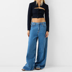 À la mode Sexy femmes tenue de bureau manteaux courts à manches longues découpé femmes à rayures Blazer fente Fit revers dames Blazers - Product Image 4