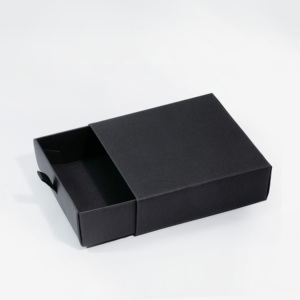 Boîte pliante de taille XS avec une languette de traction, boîte en carton recyclable, emballage de luxe pour cadeau - Product Image 1