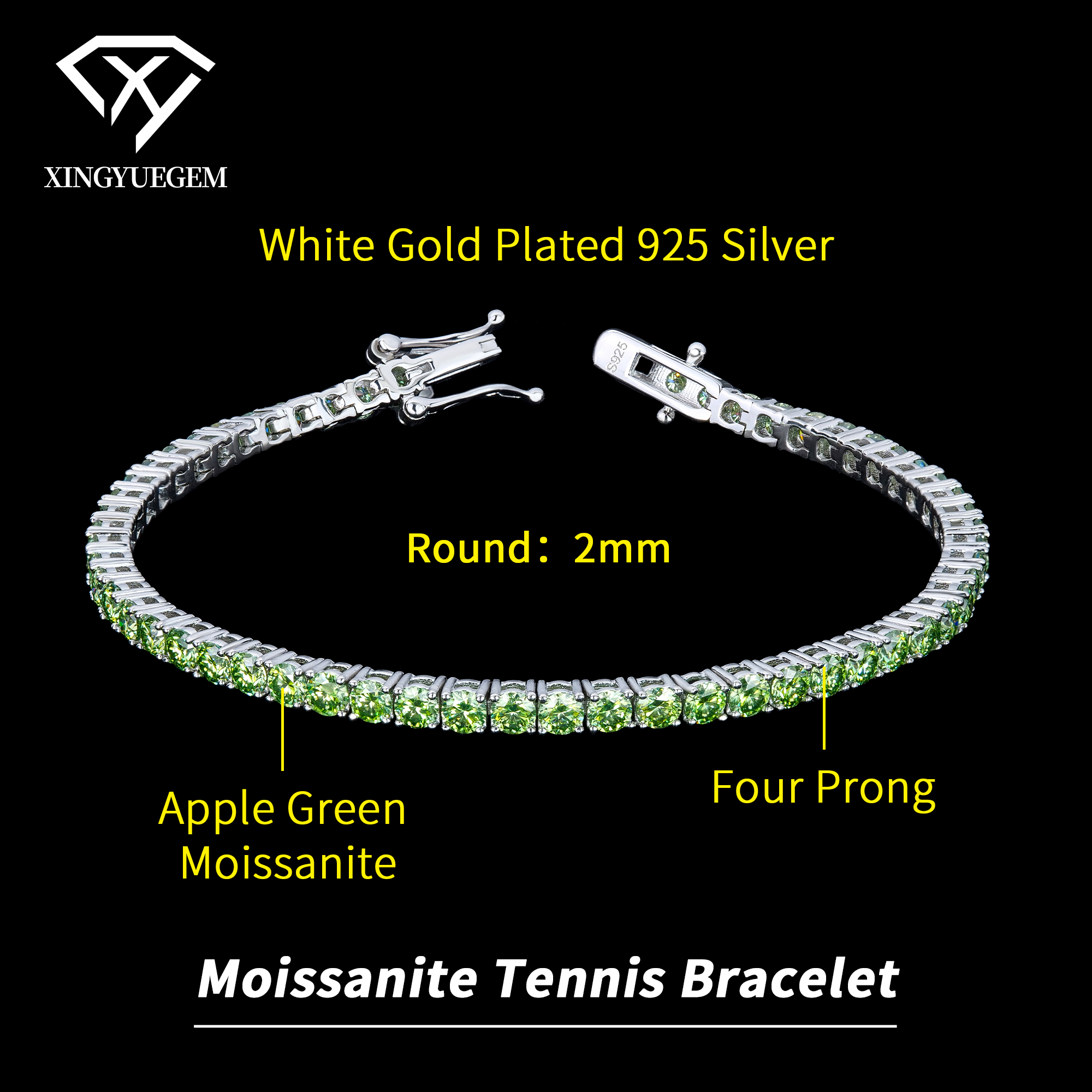 Apple Green 2mm