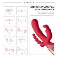 Nouveau jouet sexuel imperméable 2024 pour adultes, vibrateur pour femmes, mouvement avant-arrière, vibromasseur secret pour femmes, vibromasseur lapin pour femmes