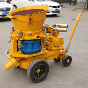 Tunnelbau-Rotortyp 5m³/h Trockenspritzbetonmaschine Beton-Spritzbetonmaschine - Product Image 2