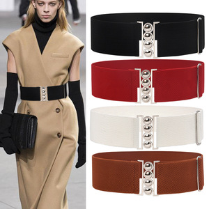 <span class=keywords><strong>Ceinture</strong></span> Tendance Populaire à Quatre Boucles Ajustables, <span class=keywords><strong>Ceinture</strong></span> Élastique Flexible Tressée à la Mode - Product Image 6