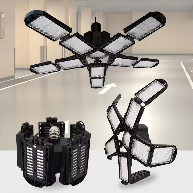 Newest Cool Industrial Overhead Garage Work Ceiling Lamp Hexagon Super Bright Workshop Lamp