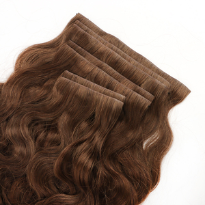 Extensions de cheveux naturels à clips invisibles, double épaisseur, cuticules intactes, qualité supérieure, 100% cheveux vierges, sans couture - Product Image 3