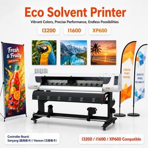 1.8 Meter Single Head Wide Format Photo Printer Eco Solvent Inkjet Machine Outdoor Advertising Banner OEM Wholesale - Product Image 1