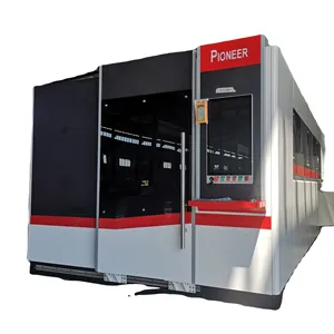 2022 Excellent Rigidity Steel sheet metal enclosed CNC fiber laser cutting machine for Stainless Aluminum copper plate