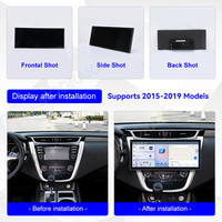 Autoradio MOOKAKA 15,8 pouces pour Nissan Murano 2015-2019, stéréo quad-core Android, lecteur DVD GPS Navi, appareil stéréo