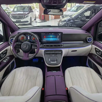 Ensemble de tableau de bord de style V300 de luxe pour Mercedes Benz Vito V-Class W447 LHD, mise à niveau du panneau d'instruments, modification