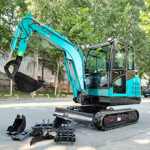 Free Shipping Mini Excavator Agriculture All Terrain Crawler Mini Digger Machine Home Farm Multifunctional <b>Small</b> Digger - Product Image 5