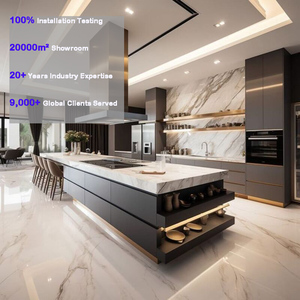 Diseño <span class=keywords><strong>de</strong></span> <span class=keywords><strong>Cocina</strong></span> Integrado para Proyecto <span class=keywords><strong>de</strong></span> Villa: Mesa <span class=keywords><strong>de</strong></span> Centro, Barra <span class=keywords><strong>de</strong></span> Té, Mueble <span class=keywords><strong>de</strong></span> Pared, Isla <span class=keywords><strong>de</strong></span> Ocio Sencilla, Fregadero, Panel <span class=keywords><strong>de</strong></span> Madera y Cajón Deslizable - Product Image 2