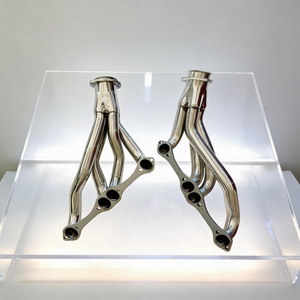 Collecteur d'échappement de course en acier inoxydable LK Performance pour Chevrolet <span class=keywords><strong>Corvette</strong></span> 1955-1996 C1 C2 <span class=keywords><strong>C3</strong></span> C4 SBC V8 Small Block - Product Image 1