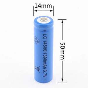 قابلة للشحن lifepo4 بطاريات IFR 14500 <span class=keywords><strong>3</strong></span>.7V 1300mAh lifepo4 بطارية ليثيوم الحديد الفوسفات الخليوي للاسنان كاميرا لاستكشاف الأسنان - Product Image 2