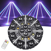 Nouvelle Lumière de Scène Professionnelle pour DJ : Projecteur Laser Mobile à Faisceau LED DMX512 150W Effet King Kong à Huit Bras Coloré pour Discothèque
