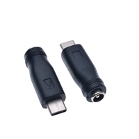 DC5.5 x 2.1 mm Buchse auf Typ-C USB 3.1 Stecker Micro-USB-Stecker DC-Stromanschluss-Adapter DC auf Typ-C Stecker 15cm