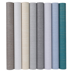 Creation Of Time And <b>Space</b> Imitation Brushed Fabric Wallpaper Self Adhesive Vertical Pattern Removable For Home Living Room Tv - Product Image 4