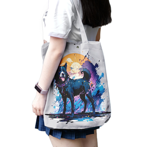 <span class=keywords><strong>Sac</strong></span> de shopping réutilisable imprimé, <span class=keywords><strong>sac</strong></span> fourre-tout en toile, <span class=keywords><strong>sac</strong></span> à bandoulière pour femme, <span class=keywords><strong>sac</strong></span> fourre-tout personnalisé - Product Image 1