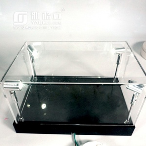 Vitrine d'exposition en acrylique transparent sur mesure pour voitures miniatures, avec 4 lumières, design moderne, idéale pour présentoir de magasin pour modèles réduits de voitures - Vente chaude - Product Image 2